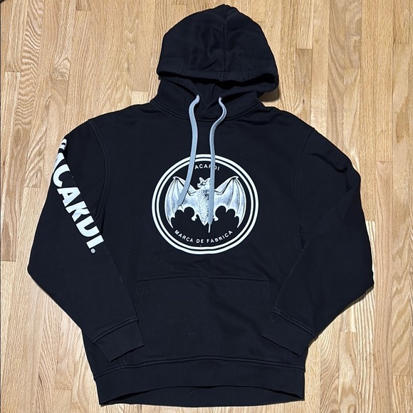 Bacardi Other - Bacardi Bat Logo Black Hoodie
